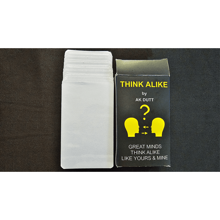 THINK ALIKE by A.K. Dutt - Trick