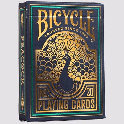 Bicycle Peacock Playing cards by US Playing Card Co – Alakazam Magic