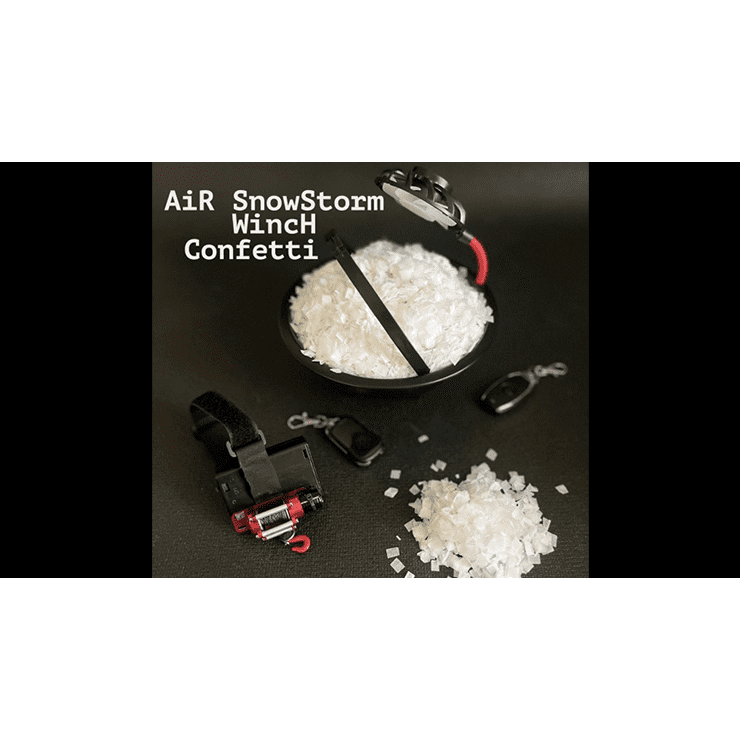 AiR SnowStorm with Winch and Confetti (Gimmick and Online Instructions) by Victor Voitko - Trick