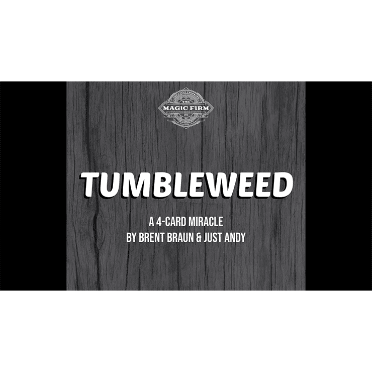 Tumbleweed (Gimmicks and Online Instructions) by Brent Braun and Andy Glass - Trick