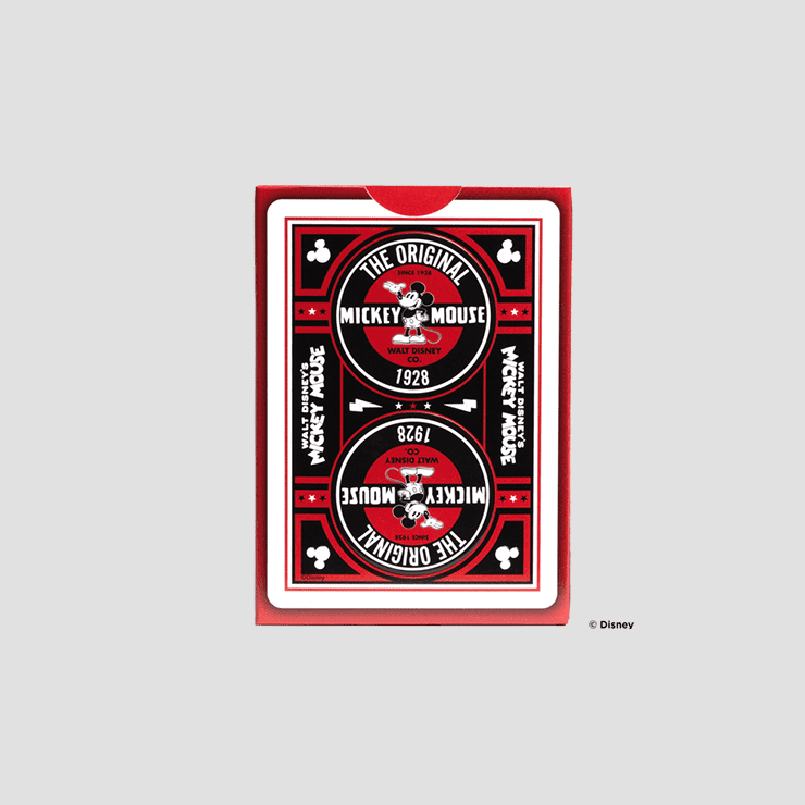 Bicycle Disney Classic Mickey Mouse (Red) by US Playing Card Co.