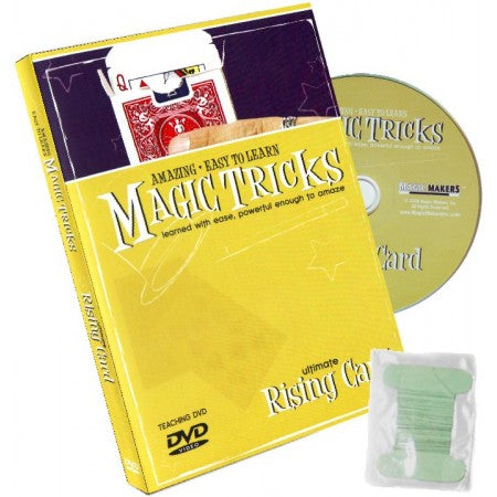 Amazing Easy to Learn Magic Tricks DVD: Ultimate Rising Card - Includes Professional Magic Thread