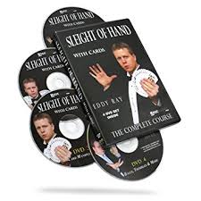 Sleight Of Hand With Cards 4 DVD Set With Eddy Ray