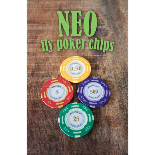 Neo Fly Poker Chips by Leo Smetsers
