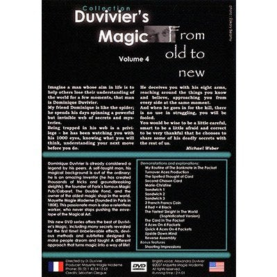 Duvivier's Magic Volume 4: From Old To New by Dominique Duvivier - DVD