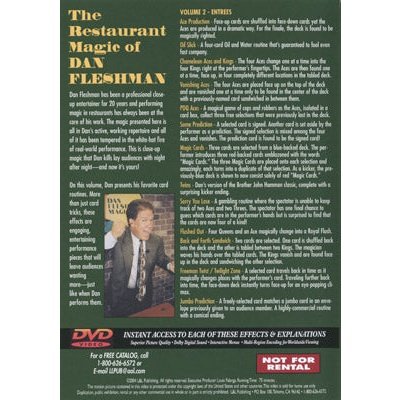 Restaurant Magic Volume 2 by Dan Fleshman - DVD