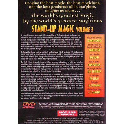 World's Greatest Magic: Stand-Up Magic Volume 3 - DVD