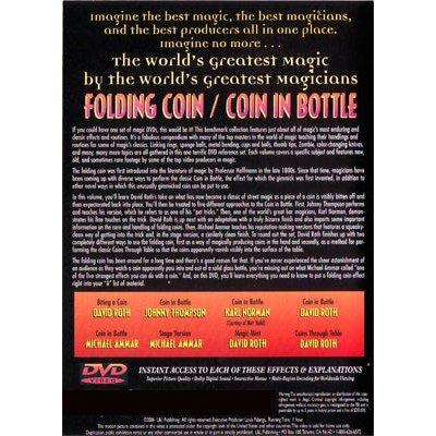World's Greatest Magic: Folding Coin - Coin In Bottle - DVD