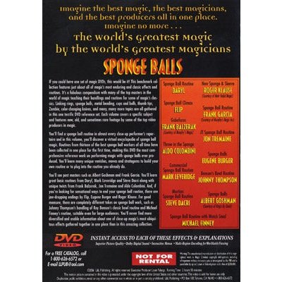 World's Greatest Magic: Sponge Balls - DVD
