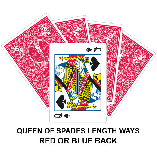 Queen Of Spades Lengthways