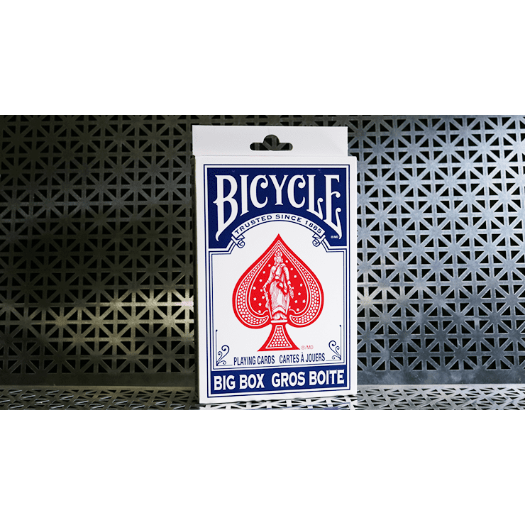 Big Bicycle Cards (Jumbo Bicycle Cards, Blue)