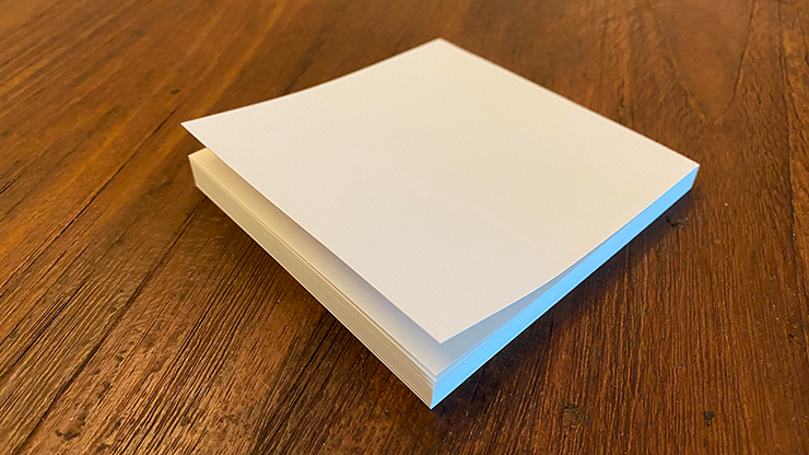 No Tear Pad (Small, 3.5 X 3.5, Tear/No Tear Alternating) by Alan Wong