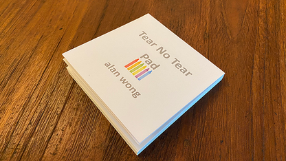 No Tear Pad (Small, 3.5 X 3.5, Tear/No Tear Alternating) by Alan Wong
