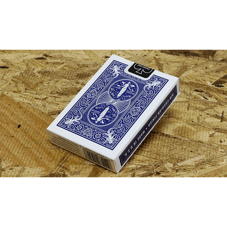 Bicycle Maiden Back (Blue) by US Playing Card Co