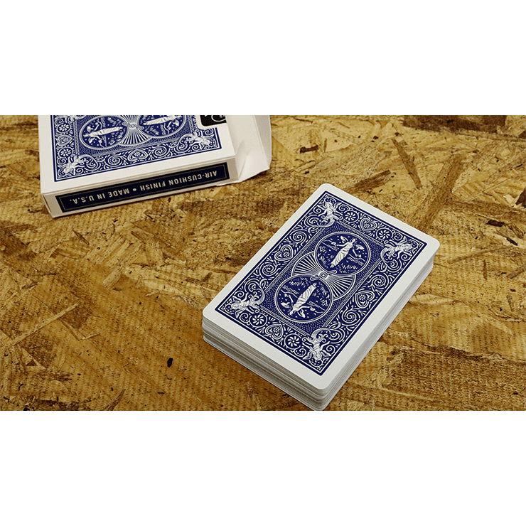 Bicycle Maiden Back (Blue) by US Playing Card Co