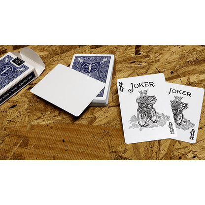 Bicycle Maiden Back (Blue) by US Playing Card Co