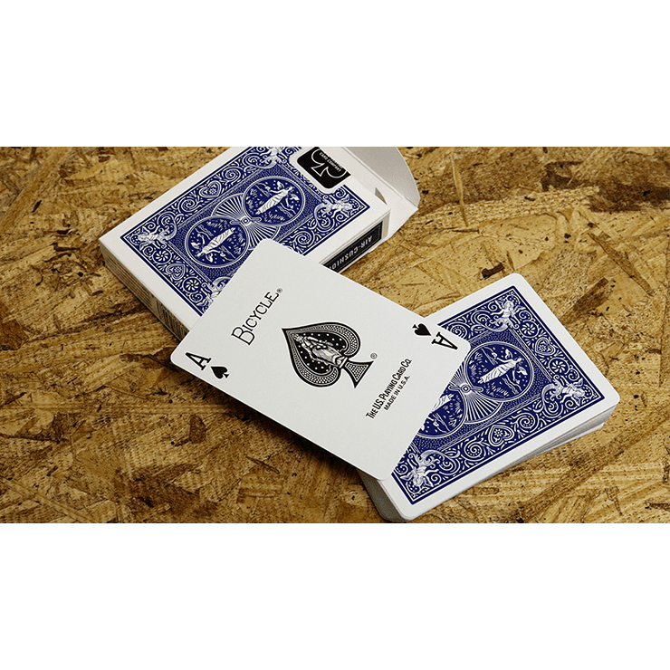 Bicycle Maiden Back (Blue) by US Playing Card Co