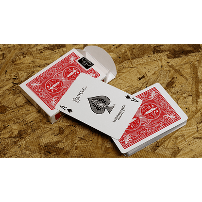 Bicycle Maiden Back (Red) by US Playing Card Co