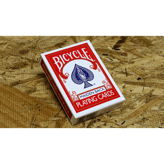 Bicycle Maiden Back (Red) by US Playing Card Co