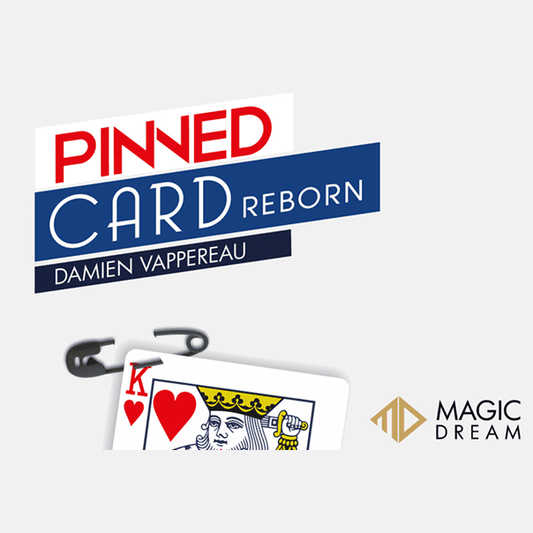 Pinned Card Reborn (Gimmicks and Online Instructions)  by Damien Vappereau and Magic Dream - Trick