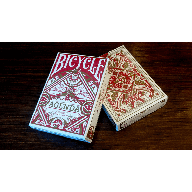 Agenda Red Basic Edition Playing Cards