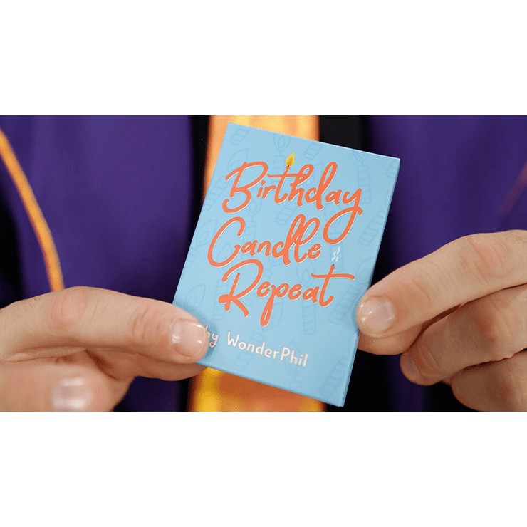 Birthday Candle Repeat (Gimmicks and Online Instructions) by Wonder Phil - Trick