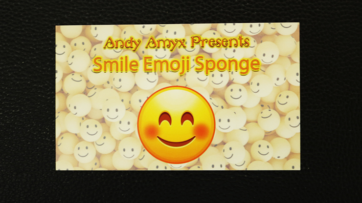 Sponge Emoji SMILE FACE (4PK.) by Andy Amyx- Trick – Alakazam Magic