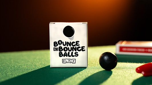 Bounce no Bounce Balls BLACK by Murphy's Magic - Trick
