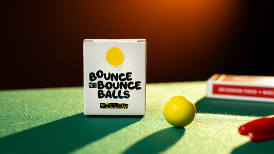 Bounce no Bounce Balls YELLOW by Murphy's Magic - Trick
