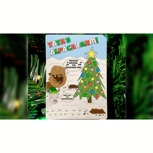 Alpaca Christmas Playing Cards