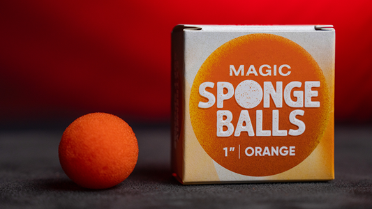 Magic Sponge Balls 4PK ORANGE 1" by Murphy's Magic