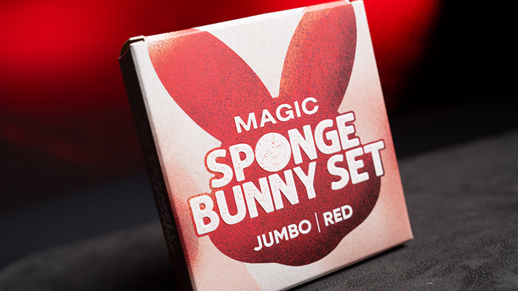Magic Kit With Rabbit Magic Sponge Bunny Rabbit Set JUMBO RED by Murphy's Magic – Alakazam Magic