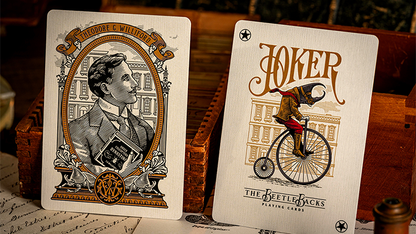 The Beetle Backs (Crimson Edition) Playing Cards