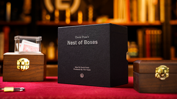 Mystery Solved Nest of Boxes by David Penn – Alakazam Magic