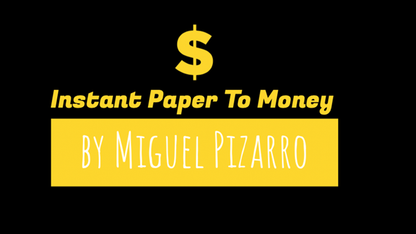 Instant Paper to Money (Euro) by Miguel Pizarro