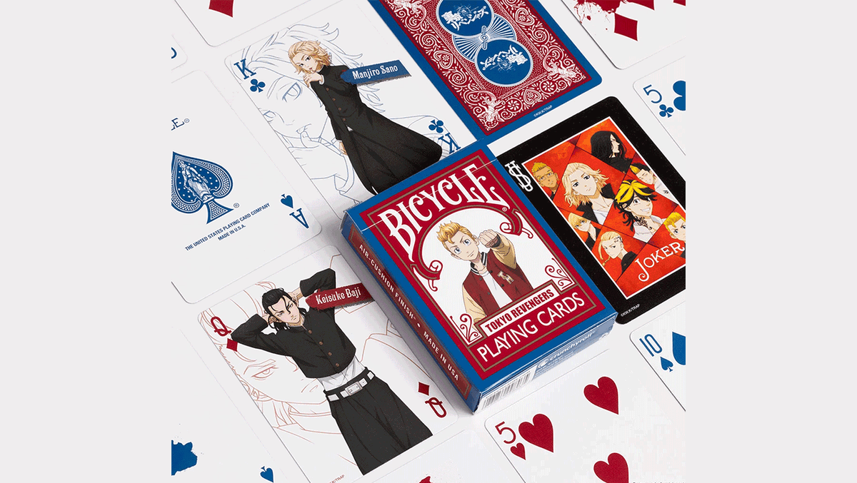 Bicycle Tokyo Revengers Playing Cards by US Playing Card Co