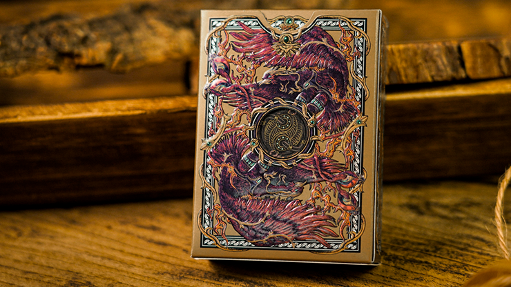 Vermilion Bird Luxury Frame by Ark Playing Cards