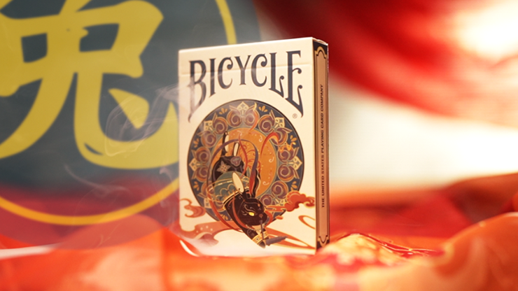 Magic Rabbit Playing Cards Bicycle Chinese Zodiac (Rabbit) Playing Cards by US Playing Card Co ...