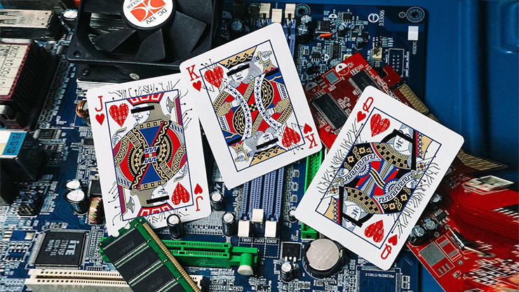 Hack The Planet (Black Hat) Playing Cards
