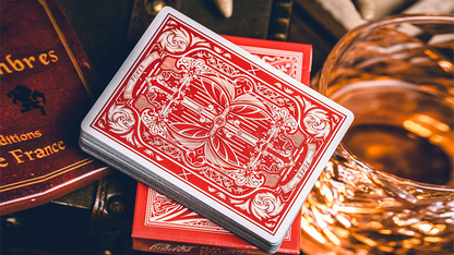 Sanctuary (Red) Playing Cards