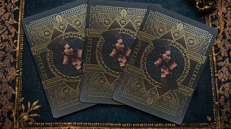 Egypt Mythology Black Edition (Green, Nile) Playing Cards