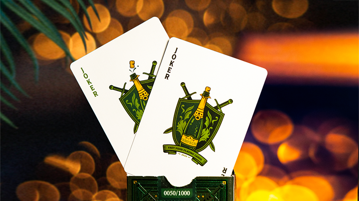 Champagne Playing Cards by Riffle Shuffle