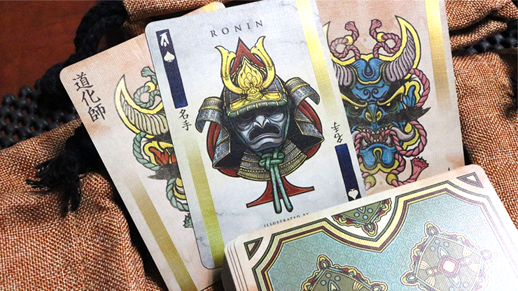 RONIN (Heart Clan Edition Red) Playing Cards by Kings Wild Project