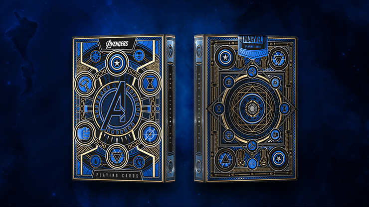 Avengers: Blue Edition Playing Cards by theory11