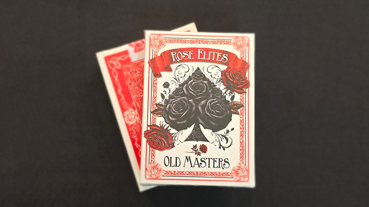 Rose Elites - Old Masters (Red) Marked Deck Playing Cards