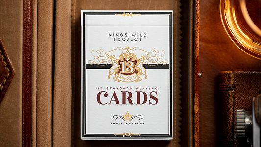 Limited No.13 Table Players Vol.19 Playing Cards by Kings Wild Project
