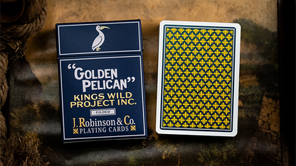 Gilded No.13 Table Players Vol.37 Playing Cards by Kings Wild Project