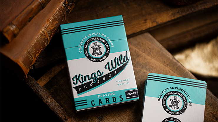 Gilded No.13 Table Players Vol.38 Playing Cards by Kings Wild Project