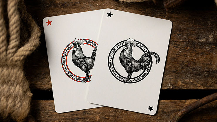 Gilded No.13 Table Players Vol.41 Playing Cards by Kings Wild Project