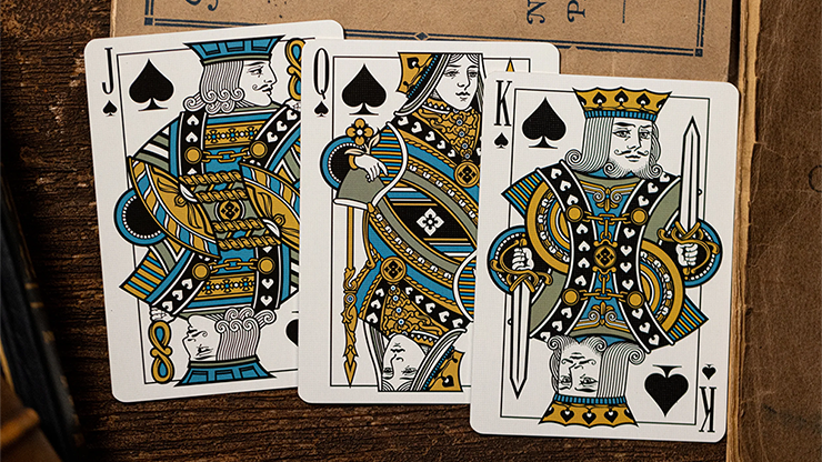 Gilded No.13 Table Players Vol.42 Playing Cards by Kings Wild Project